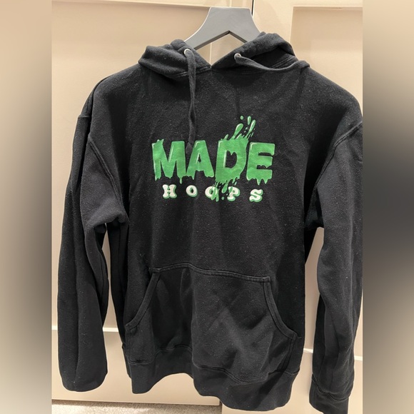 MADE HOOPS ESSENTIAL EMBROIDERED LOGO HOODIE XL - Picture 1 of 6